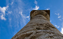 Column Temple Ruins of Pompeii