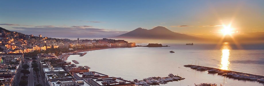 Gulf of Naples and Vesuvius