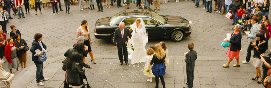 Bride in Amalfi